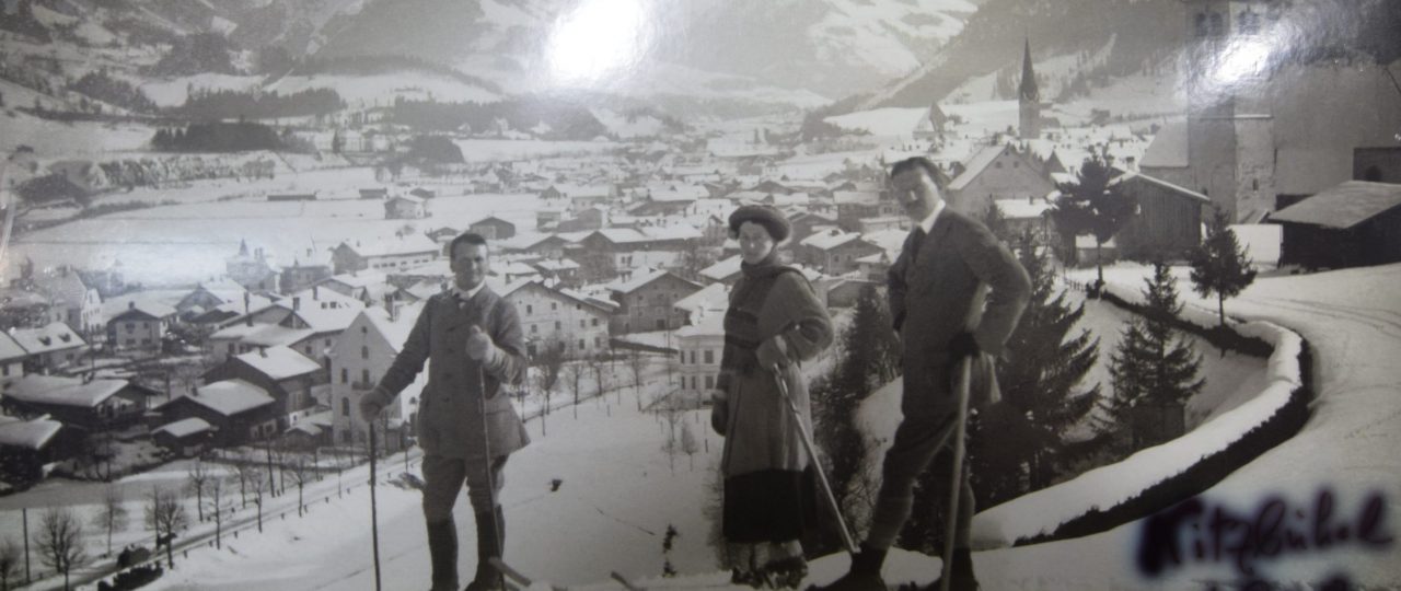 Family Skiing in Austria, 1908